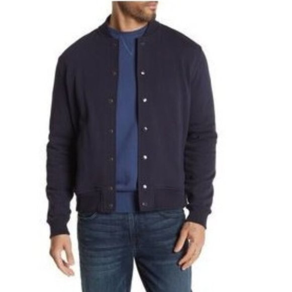 Slate & Stone Desmond Knit Bomber Jacket - Picture 1 of 8